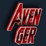 Editor für 3D-Text im Stil der Avengers