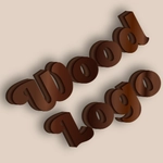 3D-Text im Holzstil