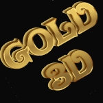 Editor goldener Schriftarten