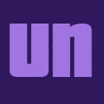 Text mit GIF-Animation-Effekt der Buchstabenfusion