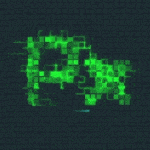 Pixel-Schrift mit GIF-Animation