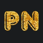 Goldene Titel mit Schrift frankc