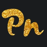 Goldene Überschrift mit Schrift Kapelka