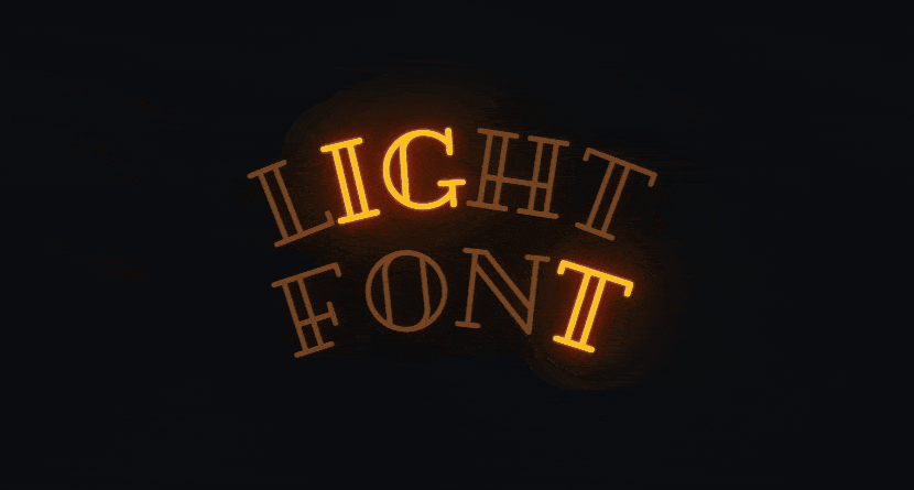Neon-Effekt für Nickname