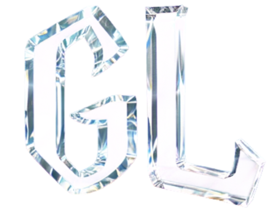 Glas und Frost Schriftart.