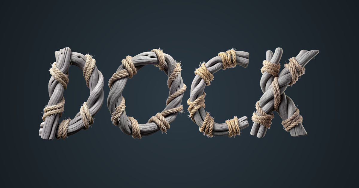 Holztext: Beispiel zur Erstellung eines 3D-Fonts aus Ästen und Seilen