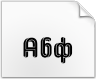 Herunterladen Sie die Schrift Core Escher A
