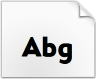 Sichern Sie den Schrift Intro-Black