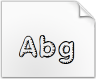 Herunterladen Sie den Schriftart Glimstick-ru