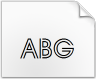 Sichern Sie den Schrift a AvanteTitulInline