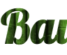 Schöne Überschrift online mit grünem Bambus-Hintergrund - Schrift Lobster