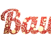 Erstellen Sie ein Weihnachtliches Logo - PNG-Format Schrift Lobster