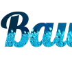 Create a beautiful title with mineral water background - PNG font Lobster
