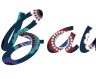 Online-Text-Designer mit abstraktem Hintergrund und effektiven Schriftarten