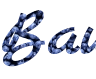Erstellen Sie einzigartigen Titel mit Heidelbeeren im Online-Konstruktor – Effekt Schriftart