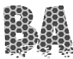 Font with beautiful PNG background