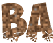 Font with beautiful PNG background
