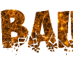 Font with beautiful PNG background