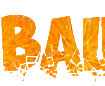 Font with beautiful PNG background