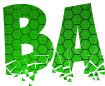 Font with beautiful PNG background