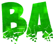 Font with beautiful PNG background