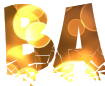 Font with beautiful PNG background