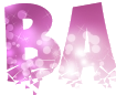 Font with beautiful PNG background