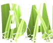 Font with beautiful PNG background
