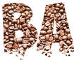 Font with beautiful PNG background