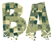 Font with beautiful PNG background