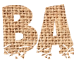 Font with beautiful PNG background