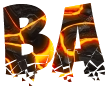 Font with beautiful PNG background