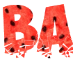 Font with beautiful PNG background