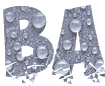 Font with beautiful PNG background
