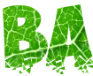 Font with beautiful PNG background