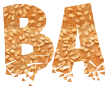 Font with beautiful PNG background