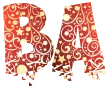 Font with beautiful PNG background